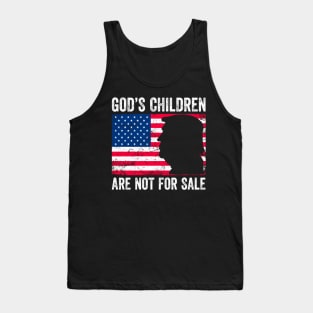 God's Children Are Not For Sale Trump Tank Top